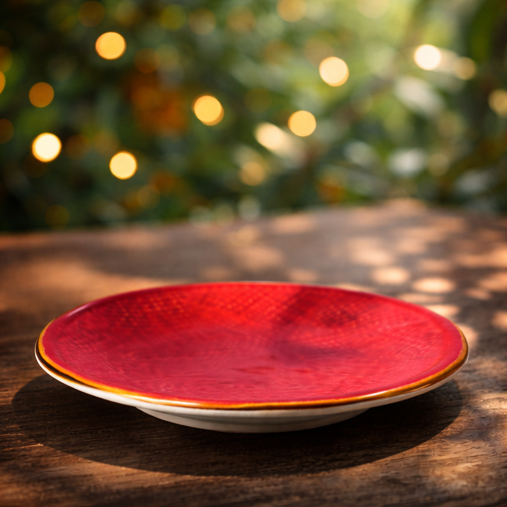 Mediterraneo Unterteller-Set – 6-teiliges Premium-Steingut