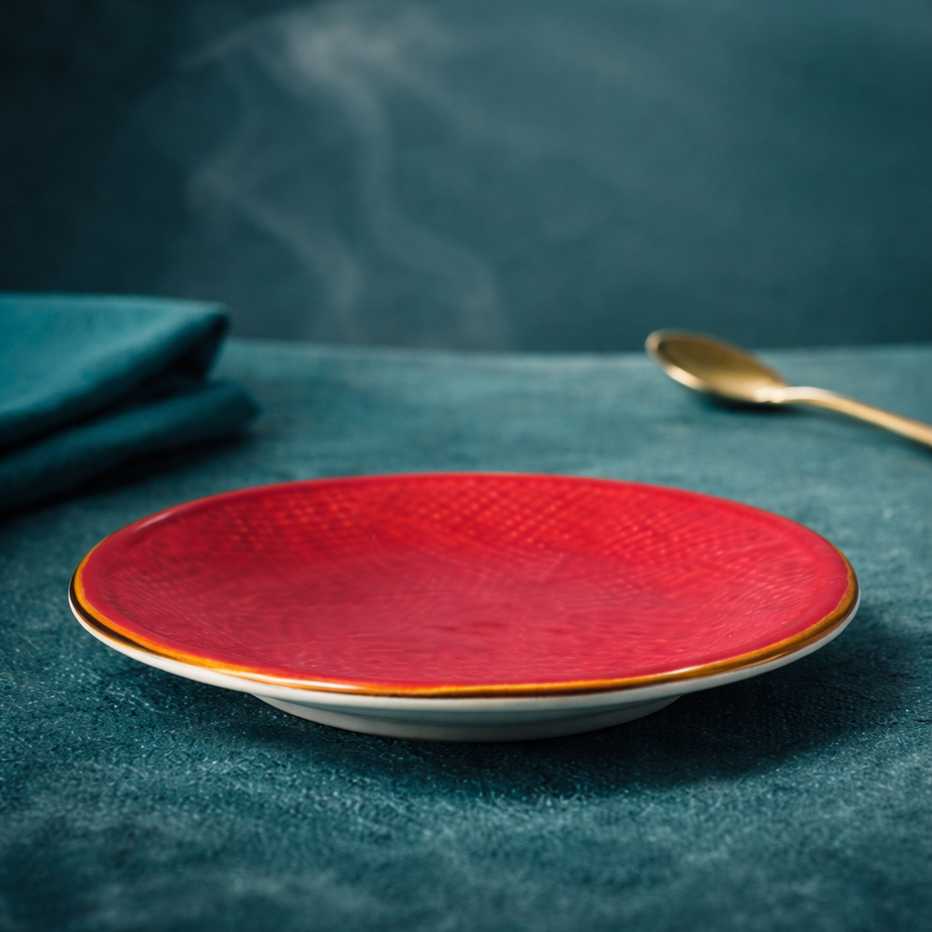 Mediterraneo Unterteller-Set – 6-teiliges Premium-Steingut