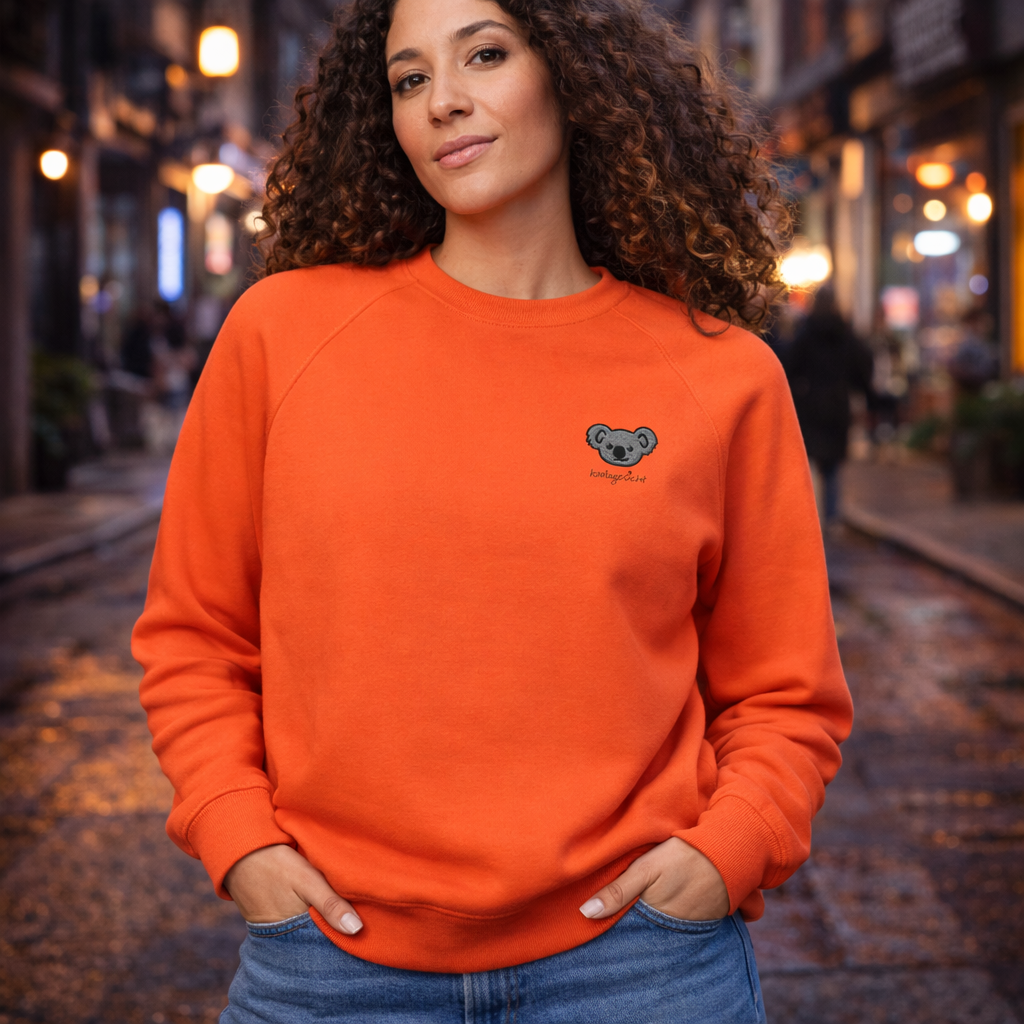 Koalagesicht Bio -Pullover