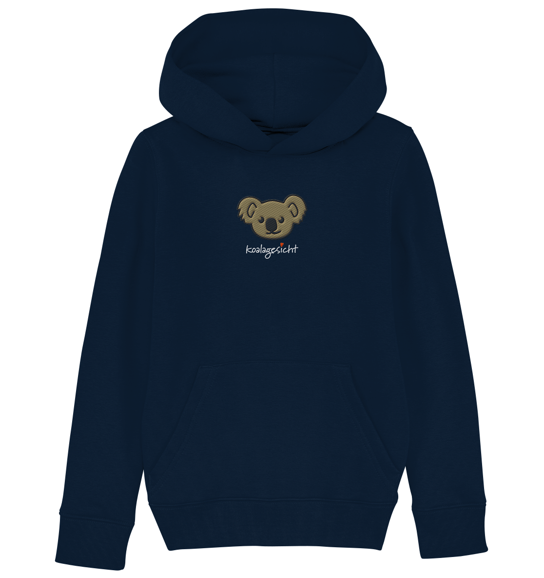 Koalagesicht Kids Organic Hoodie