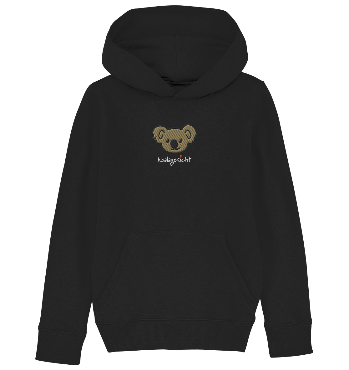 Koalagesicht Kids Organic Hoodie