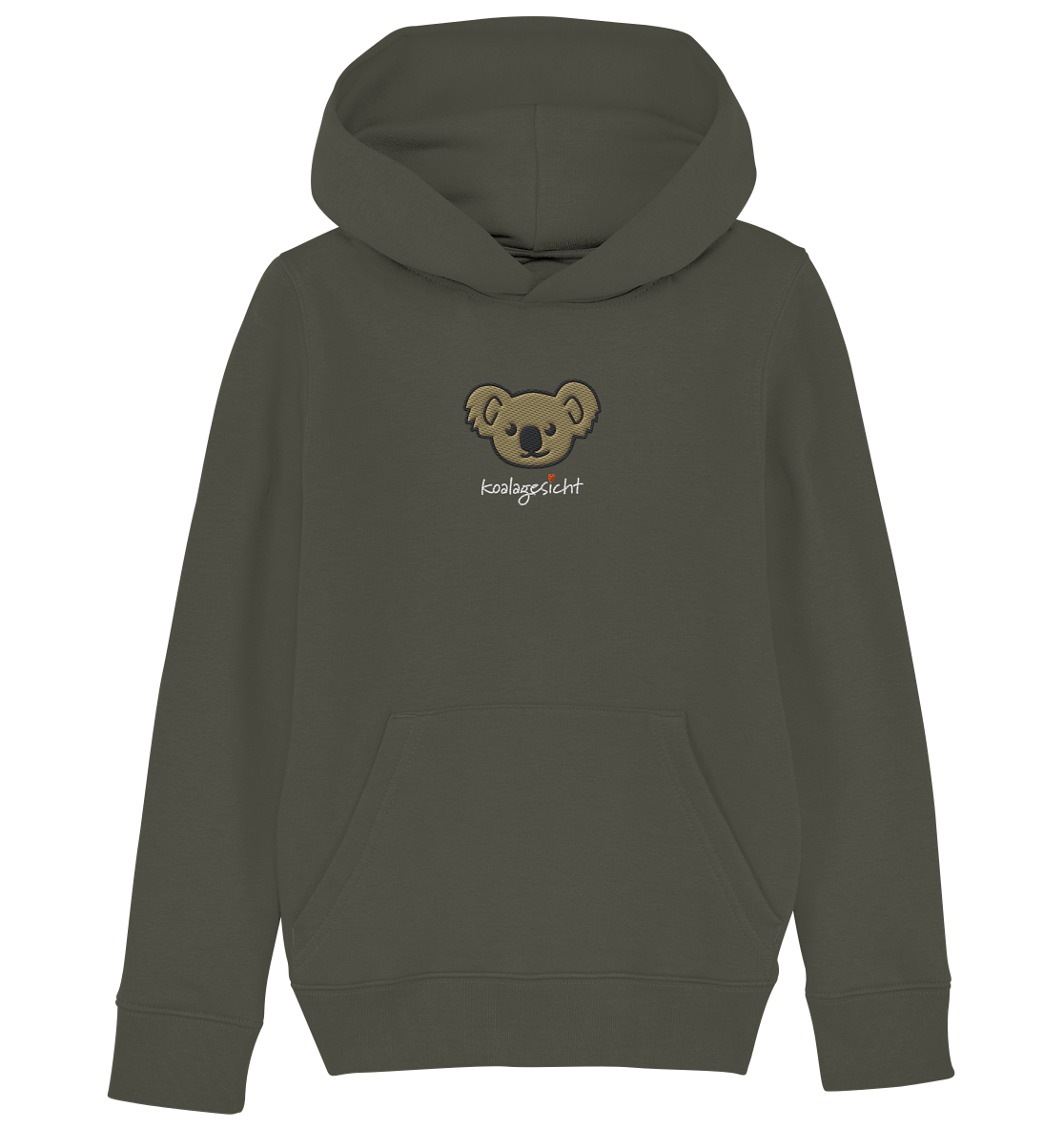 Koalagesicht Kids Organic Hoodie
