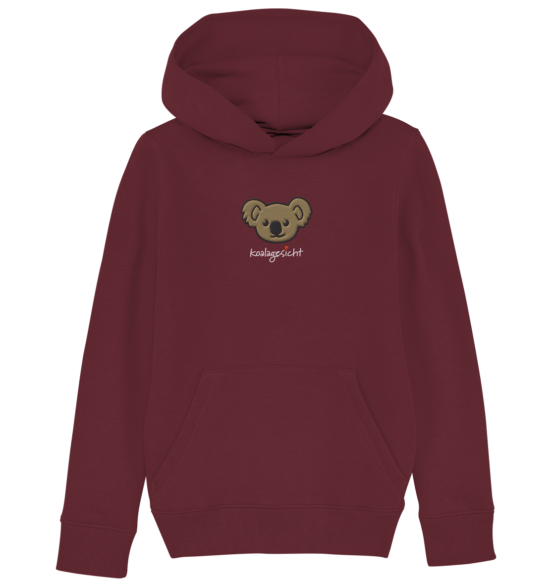 Koalagesicht Kids Organic Hoodie