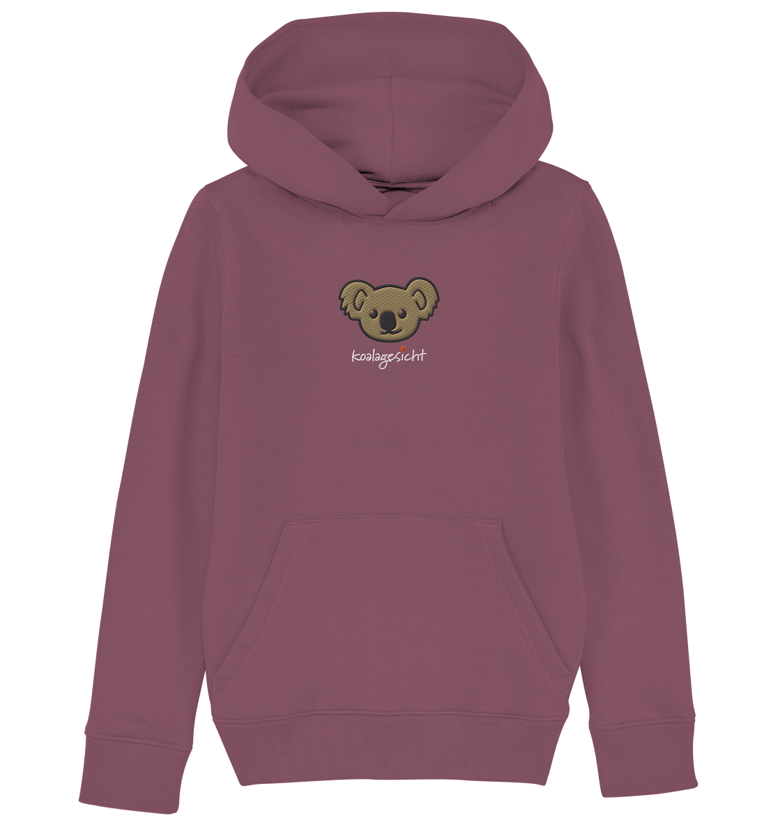 Koalagesicht Kids Organic Hoodie