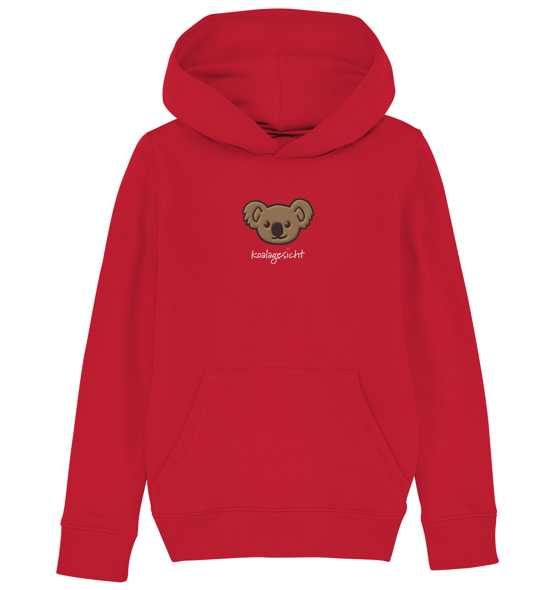 Koalagesicht Kids Organic Hoodie