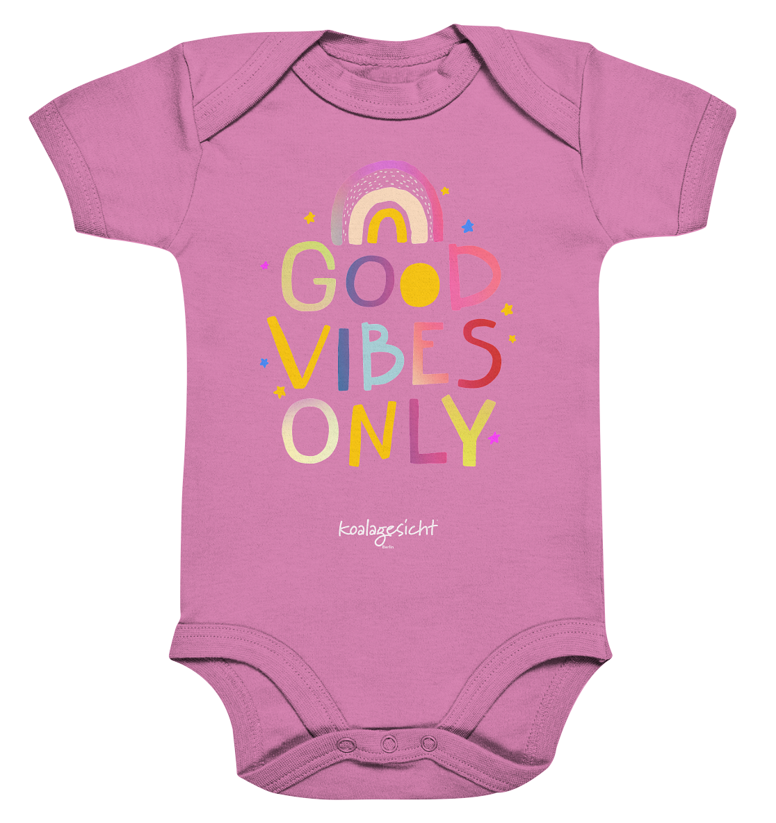 Good Vibes Only - Organic Babystrampler
