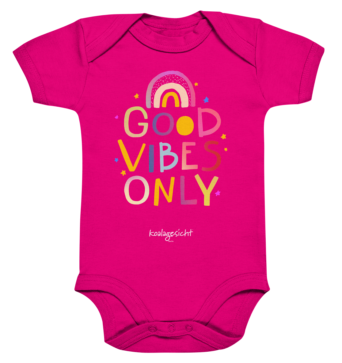 Good Vibes Only - Organic Babystrampler