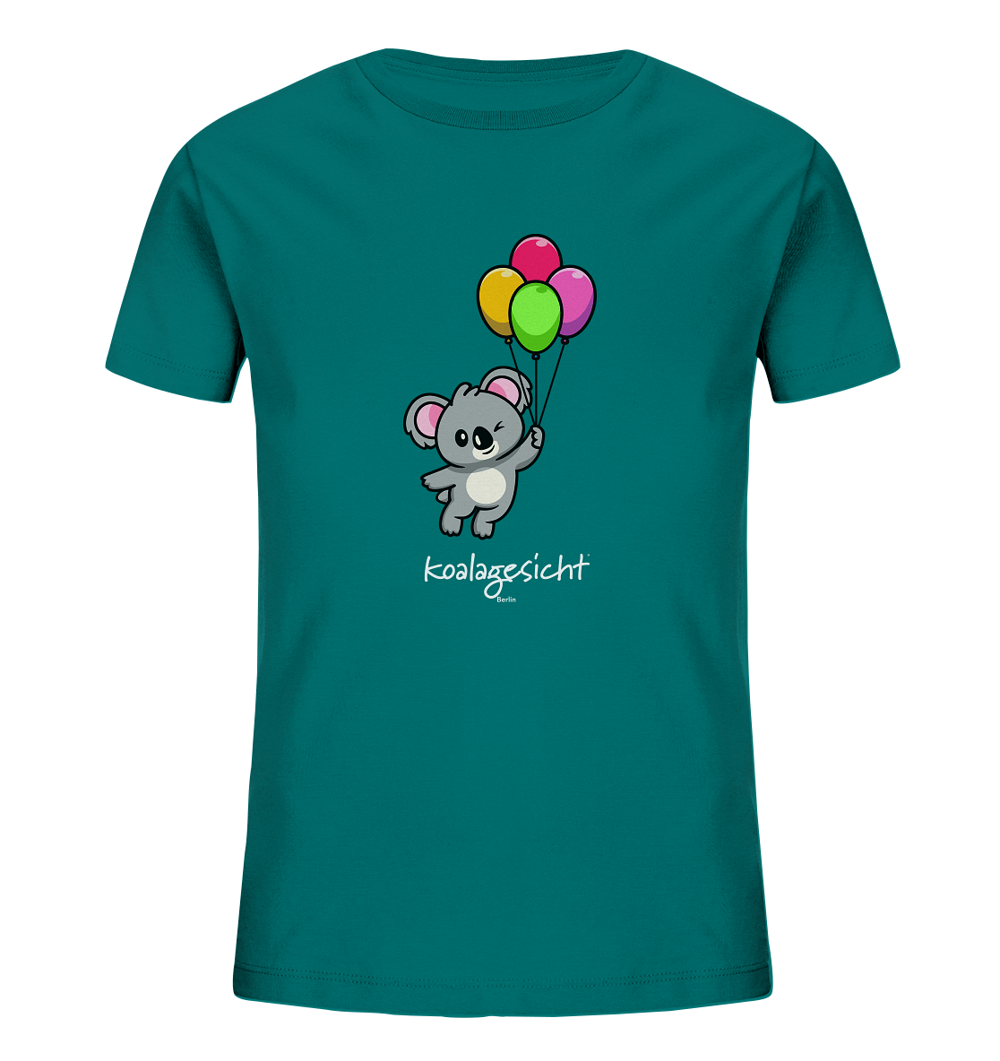 Bärchen liebt bunte Ballons