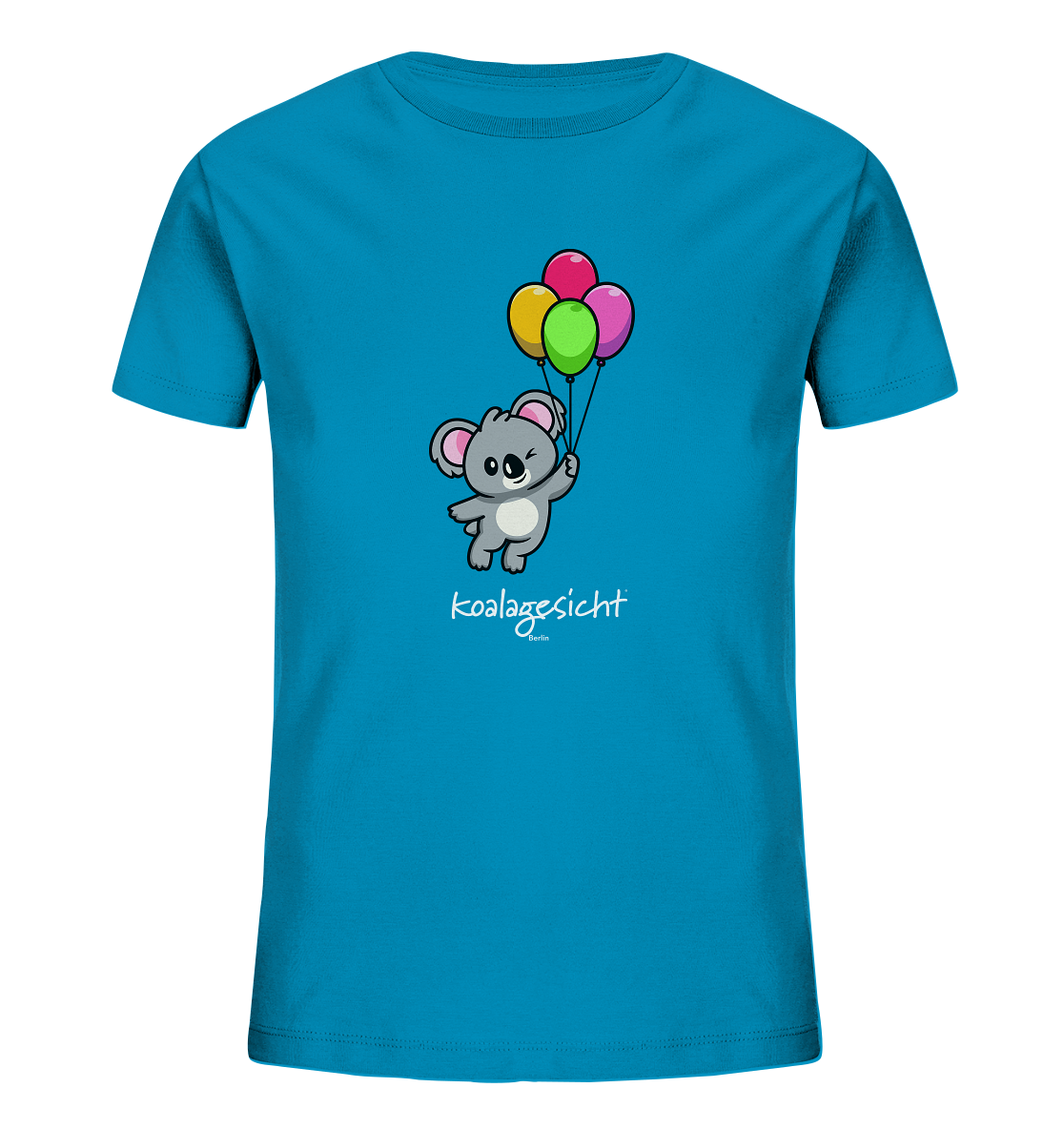 Bärchen liebt bunte Ballons