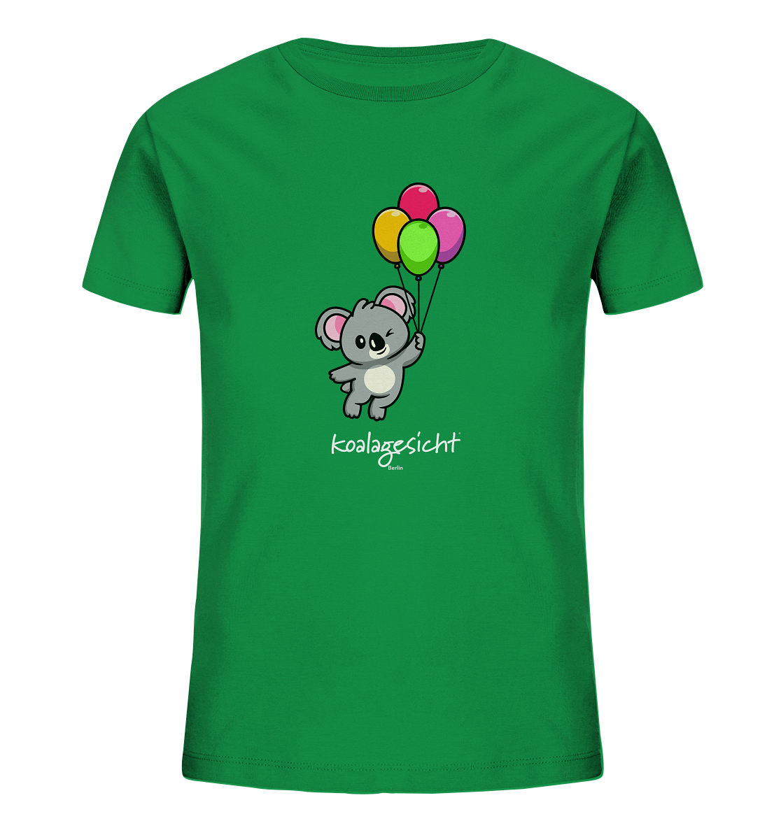 Bärchen liebt bunte Ballons