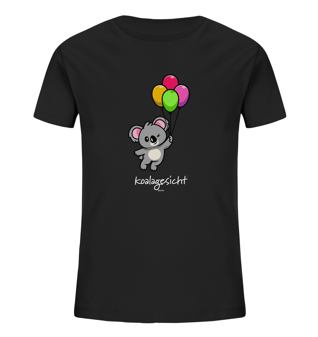 Bärchen liebt bunte Ballons