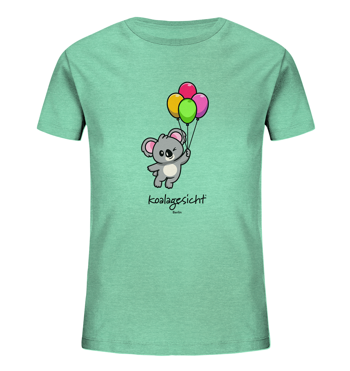 Bärchen liebt bunte Ballons