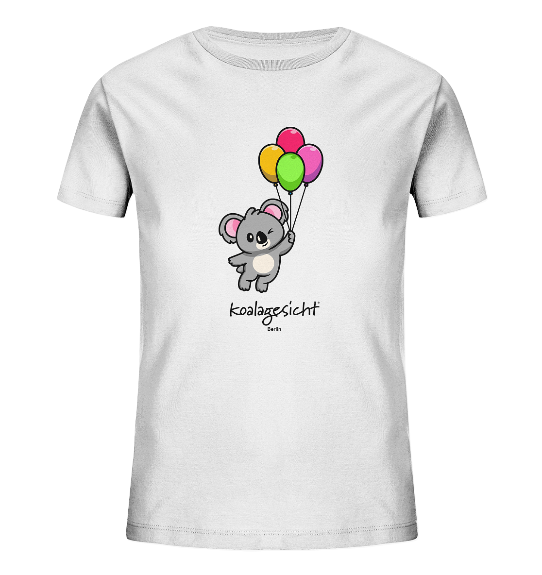 Bärchen liebt bunte Ballons